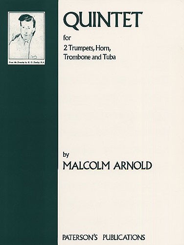 MUSIC SALES ARNOLD MALCOLM - QUINTET FOR BRASS OP. 73 - TUBA