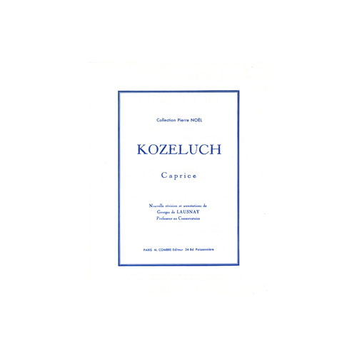 COMBRE KOZELUCH LEOPOLD - CAPRICE - PIANO