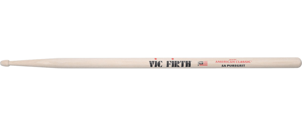 VIC FIRTH 5APG - AMERICAN CLASSIC HICKORY 5A PURE GRIT