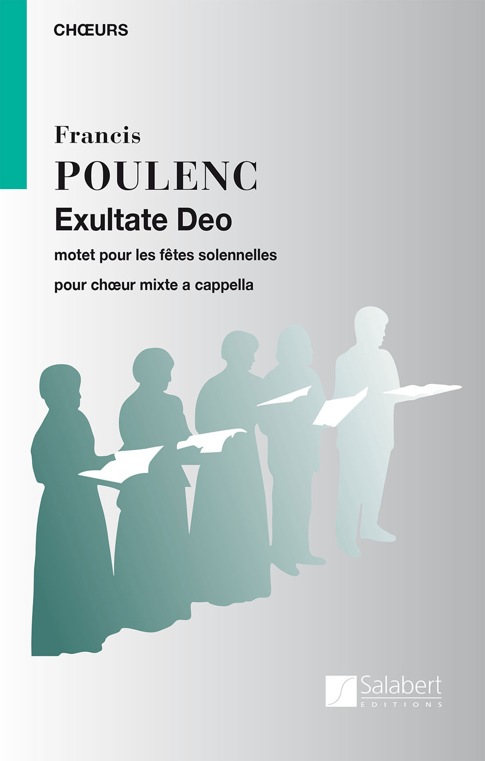 SALABERT POULENC F. - EXULTATE DEO - CHOEUR