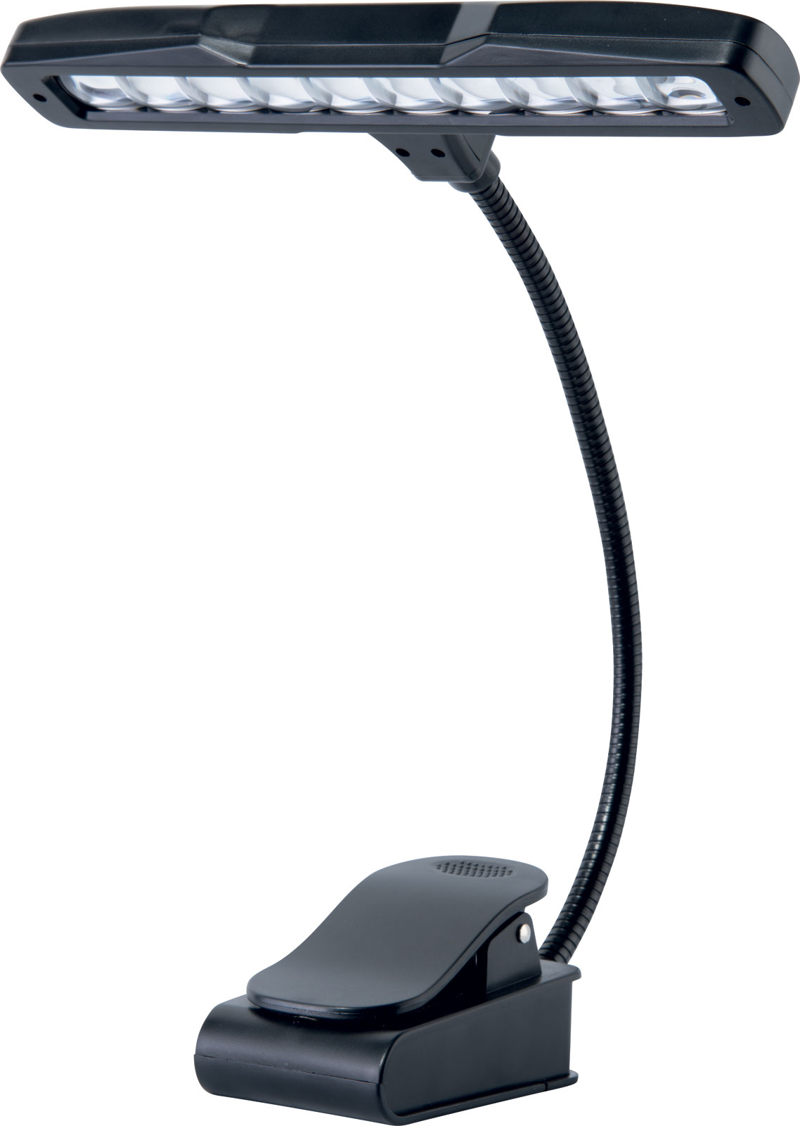 QUIKLOK MS19LED 10 LED MUSIC STAND LAMP WITH BLACK CLAMP