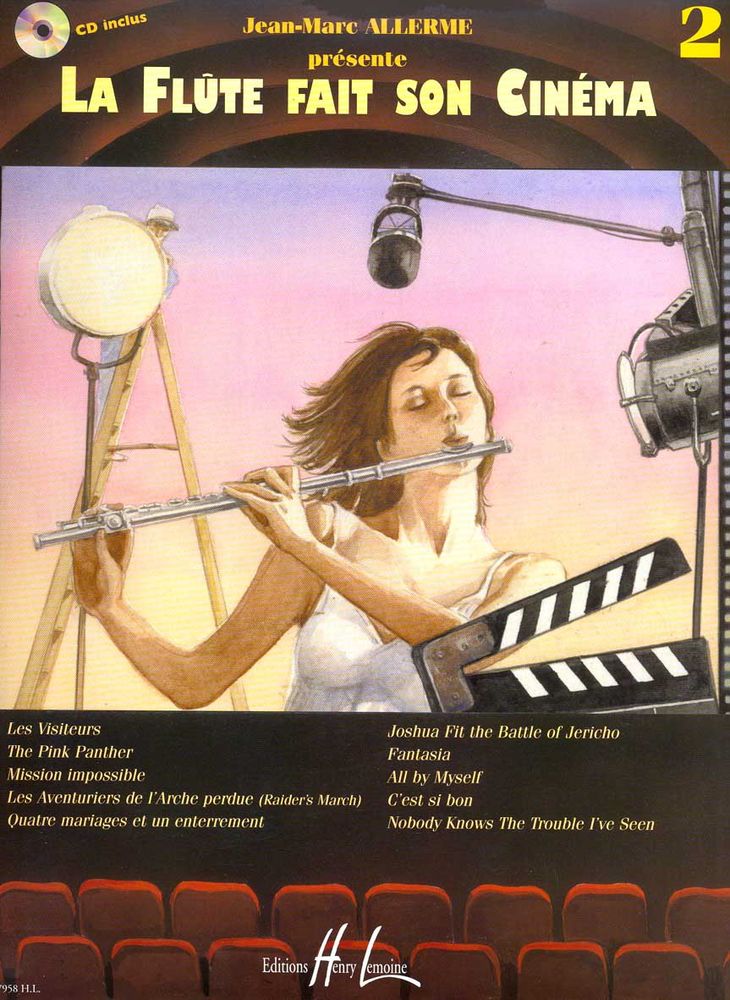 LEMOINE ALLERME JEAN-MARC - LA FLUTE FAIT SON CINEMA VOL.2 + CD