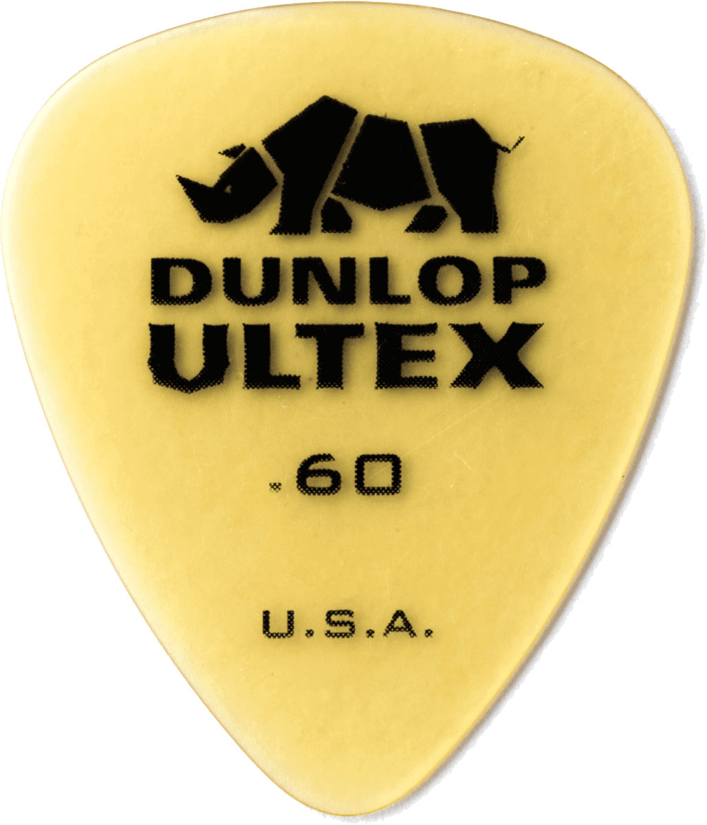 JIM DUNLOP ADU 421P60 - ULTEX STANDARD PLAYERS PACK - 0,60 MM (BY 6)