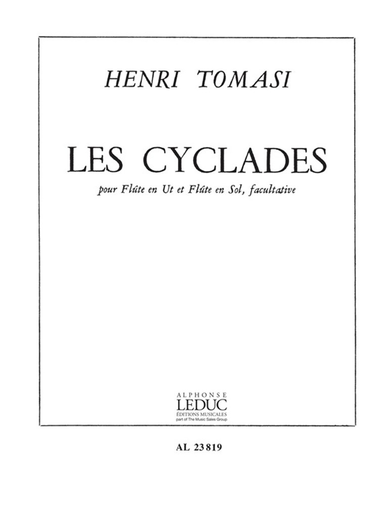 LEDUC TOMASI HENRI - LES CYCLADES