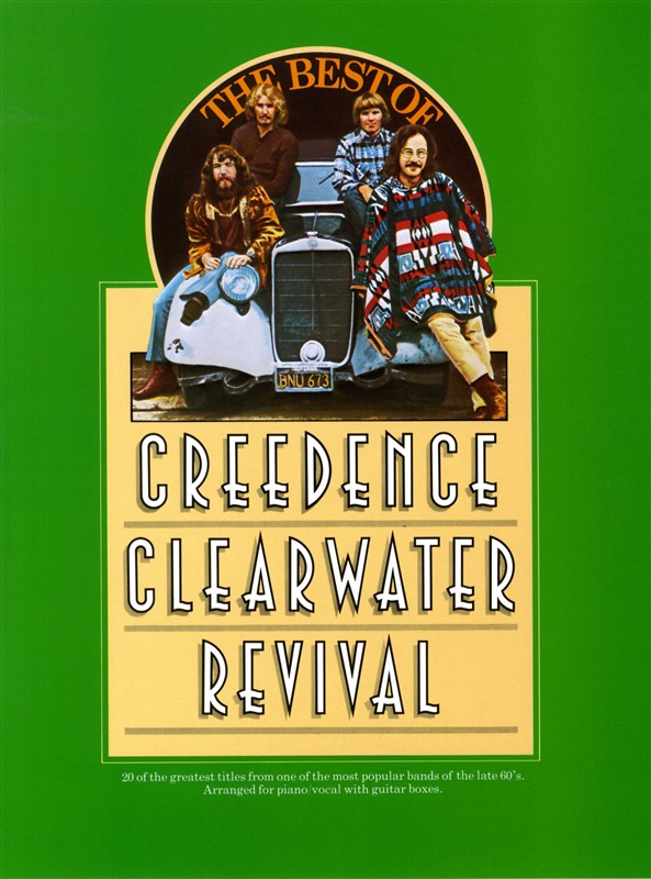 MUSIC SALES REVIVAL CREEDENCE - THE BEST OF CREEDENCE CLEARWATER REVIVAL - PVG