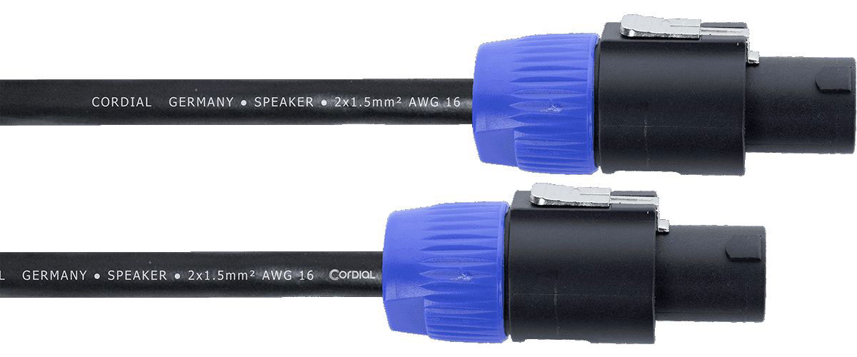 CORDIAL 2-PIN SPEAKON CABLE 1.5 M