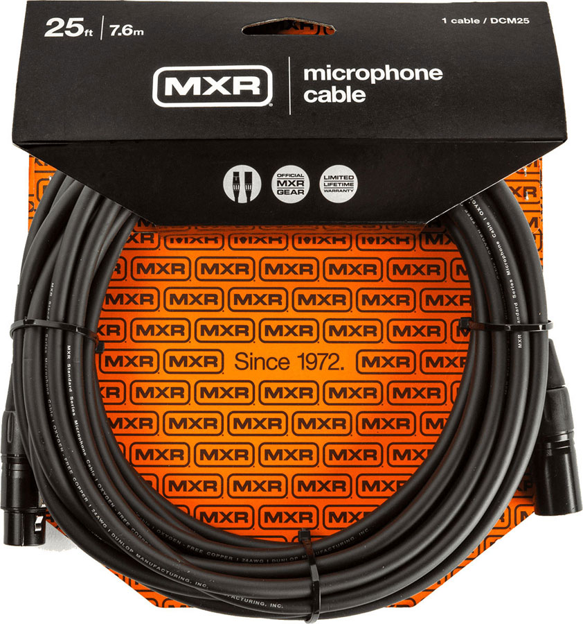 MXR CABLES XLR CABLE 7.6M