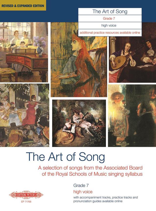 EDITION PETERS ART OF SONG (REVISED & EXPANDED EDITION) GRADE 7 HIGH VOICE - VOICE AND PIANO (PER 10 MINIMUM)