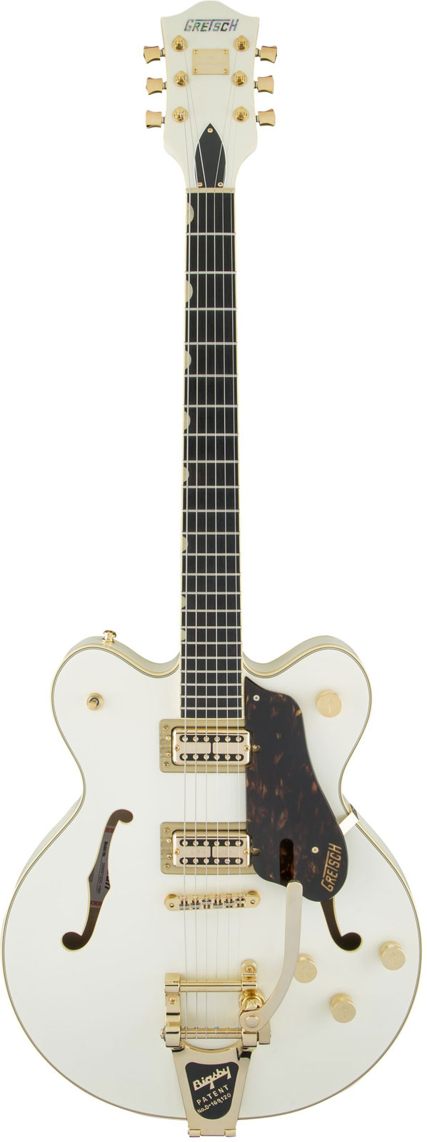 GRETSCH GUITARS G6609TG PLAYERS EDITION BROADKASTER CENTER BLOCK DOUBLE-CUT WITH STRING-THRU BIGSBY AND GOLD HARDWAR