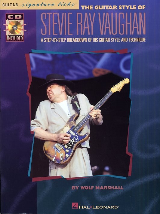 HAL LEONARD VAUGHAN STEVIE RAY - GUITAR STYLES OF SIGNATURE LICKS + CD - GUITAR TAB