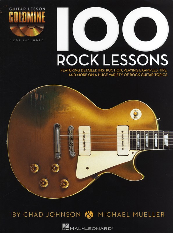 HAL LEONARD GUITAR LESSON GOLDMINE - 100 ROCK LESSONS - GUITAR