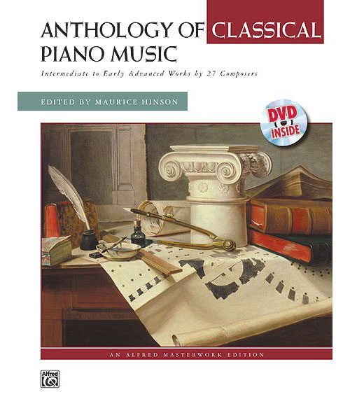 ALFRED PUBLISHING HINSON MAURICE - ANTHOLOGY CLASSICAL PIANO + DVD - PIANO SOLO