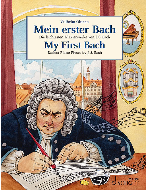 SCHOTT BACH JOHANN SEBASTIAN - MY FIRST BACH - PIANO