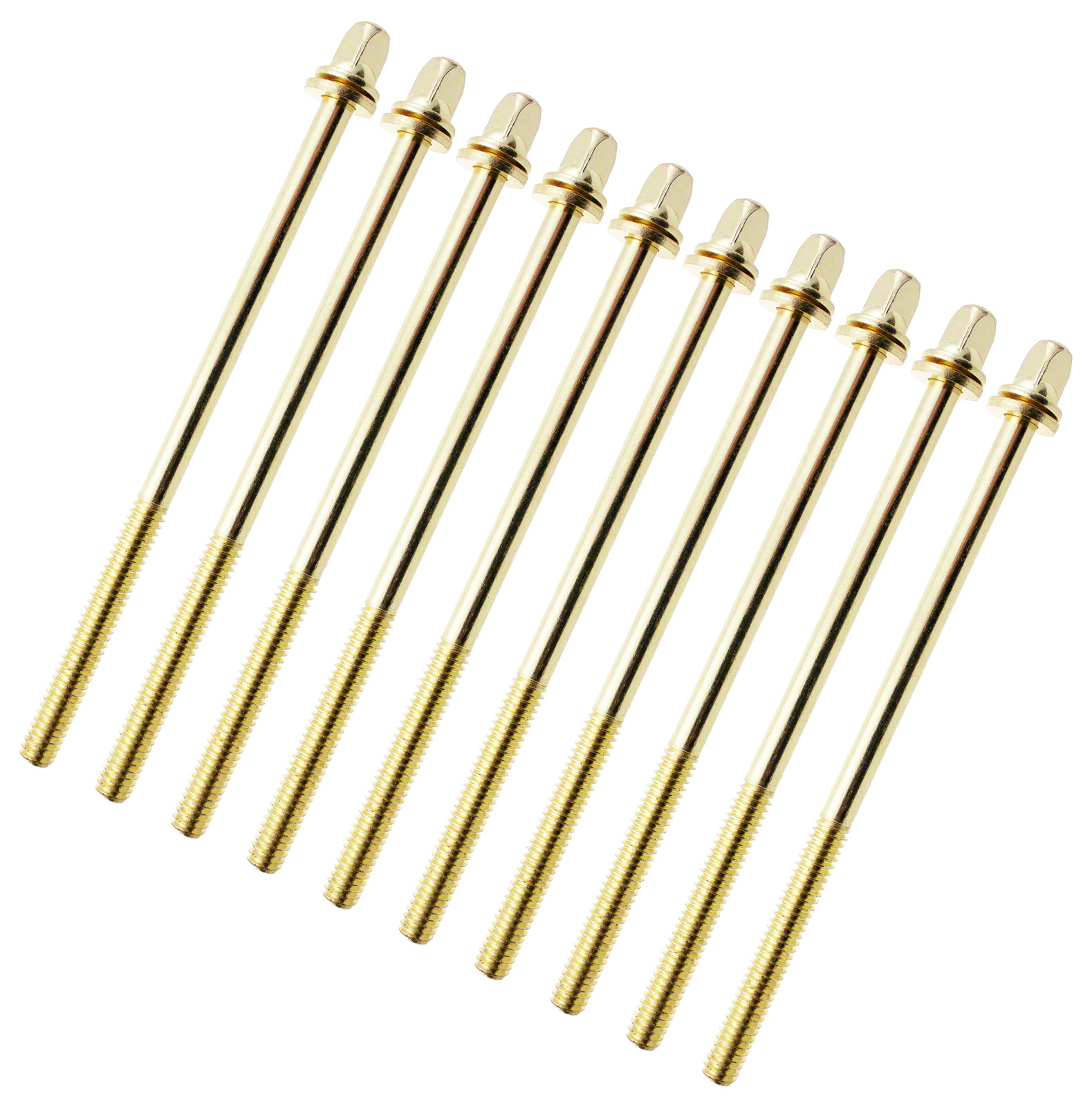 SPAREDRUM TRC-102W-BR - 102MM TENSION ROD BRASS WITH WASHER - 7/32