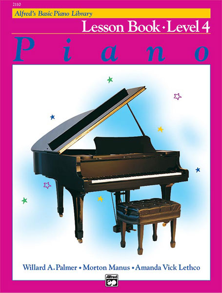 ALFRED PUBLISHING PALMER MANUS AND LETHCO - ALFRED'S BASIC PIANO LESSON BOOK 4 - PIANO