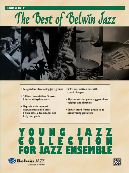 ALFRED PUBLISHING BEST BELWIN JAZZ : YOUNG JAZZ ENSEMBLE - FRENCH HORN
