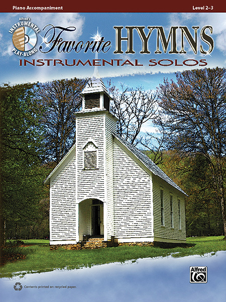 ALFRED PUBLISHING FAVORITE HYMNS INST SOL PNO + CD - PIANO SOLO