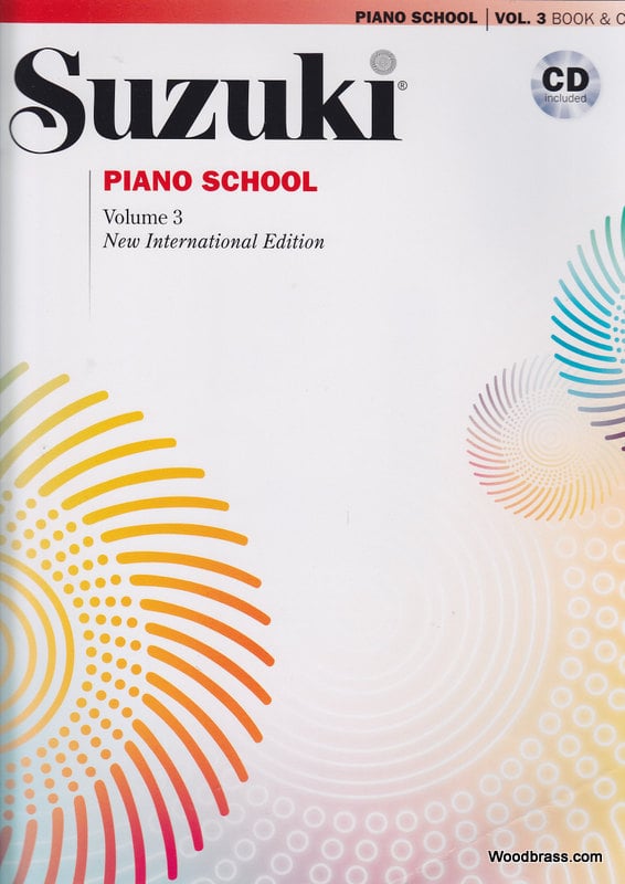 ALFRED PUBLISHING SUZUKI - PIANO SCHOOL VOL.3 + CD