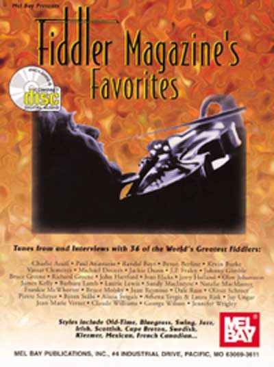 MEL BAY FIDDLER MAGAZINE'S FAVORITES + CD - FIDDLE