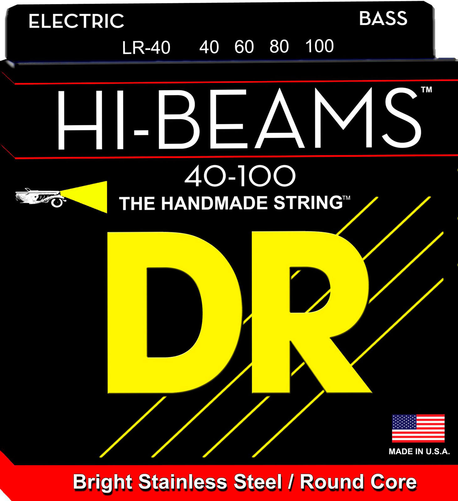 DR STRINGS LR-40 HI-BEAMS 40-100