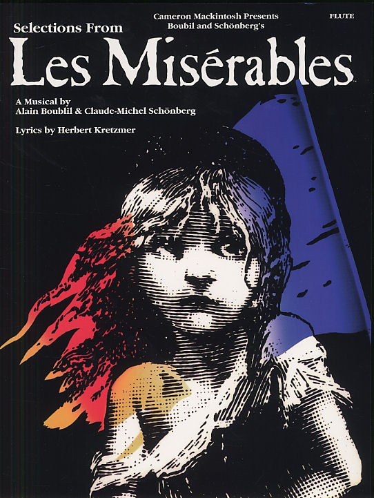 MUSIC SALES SELECTIONS FROM LES MISERABLES - INSTRUMENTAL SOLOS FOR FLUTE - FLUTE