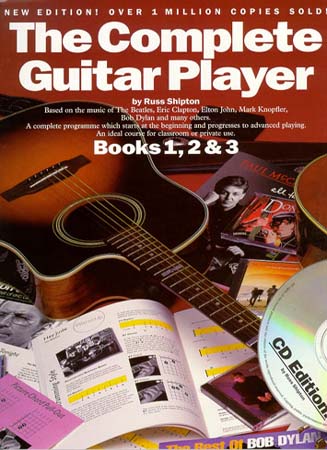 WISE PUBLICATIONS SHIPTON RUSS - COMPLETE GUITAR PLAYER BOOKS - BOOK N°1,2,3 + CD