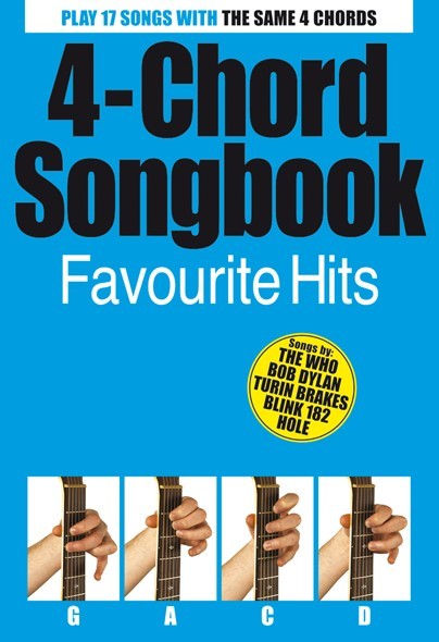 MUSIC SALES 4 CHORD SONGBOOK FAVOURITE HITS - GUITAR