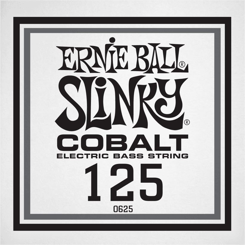 ERNIE BALL .125 COBALT WOUND ELECTRIC BASS STRING SINGLE