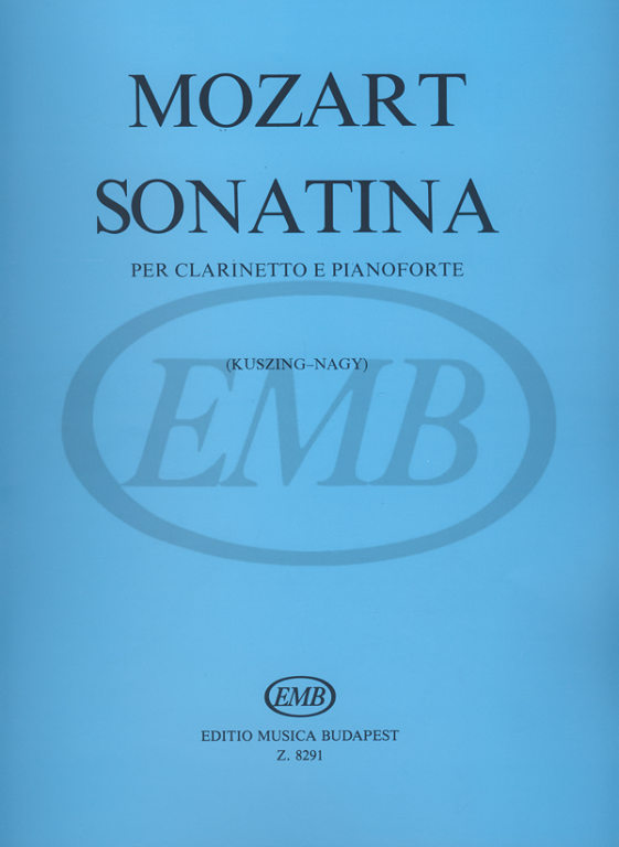 EMB (EDITIO MUSICA BUDAPEST) MOZART W.A. - SONATINA - CLARINETTE