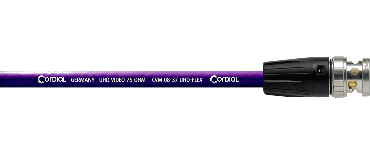 CORDIAL UHD VIDEO CABLE 0.38MM2 - 5M