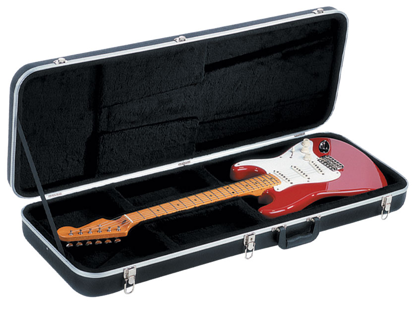 GATOR CASE FOR ELECTRIC GUITARS BLACK ABS
