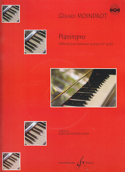 BILLAUDOT MOINDROT GERARD - PIANIMPRO + CD - PIANO