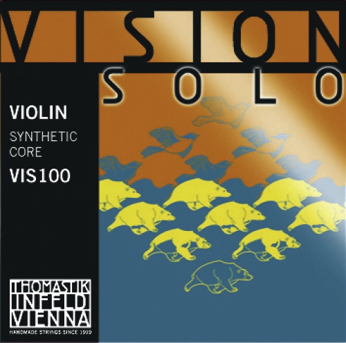 THOMASTIK 4/4 VISION SOLO VIOLIN SET STRINGS VIS100