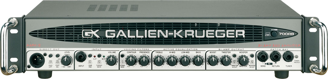 GALLIEN-KRUEGER BASS HEAD GK ARTIST 700RB-II 480/50W