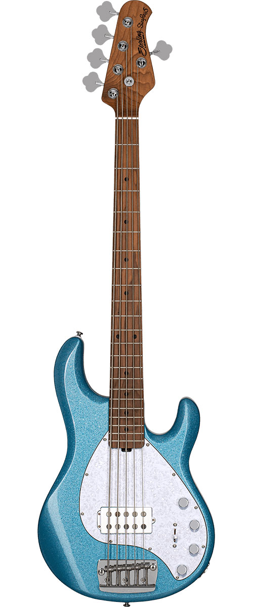 STERLING GUITARS STERLING RAY35 BLUE SPARKLE