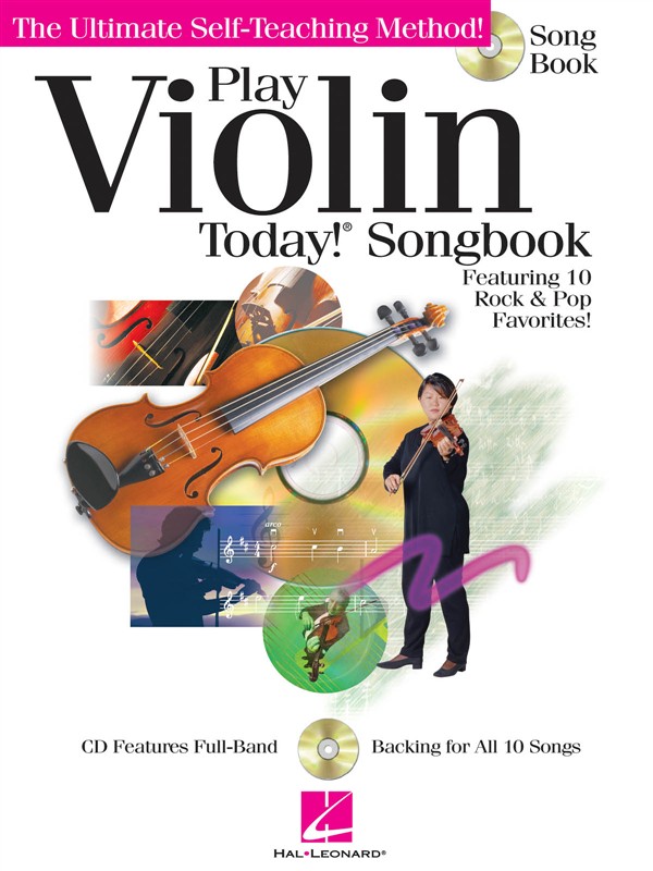 HAL LEONARD PLAY VIOLIN TODAY! SONGBOOK + CD - VIOLIN