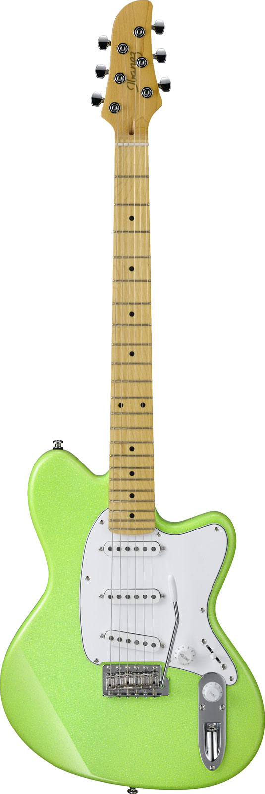 IBANEZ YY10-SGS-SLIME GREEN SPARKLE YVETTE YOUNG SIGNATURE