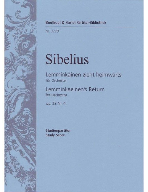 EDITION BREITKOPF SIBELIUS JEAN - LEMMINKAINEN OP.22/3 - ORCHESTRA