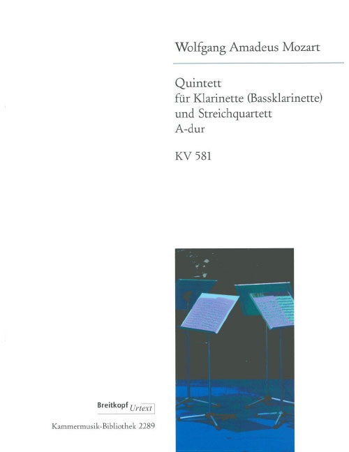 EDITION BREITKOPF MOZART W.A. - KLARINETTENQUINTETT KV 581