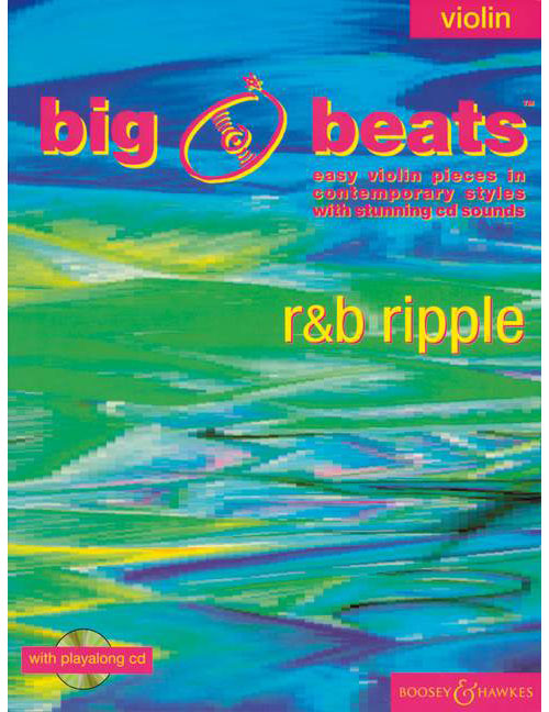 BOOSEY & HAWKES NORTON CHRISTOPHER - BIG BEATS R & B RIPPLE + CD - VIOLON