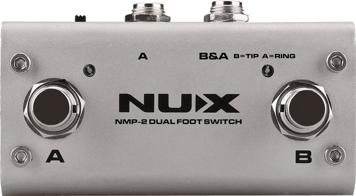 NUX 2-WAY PEDALBOARD WITH LEDS - 3 MODES