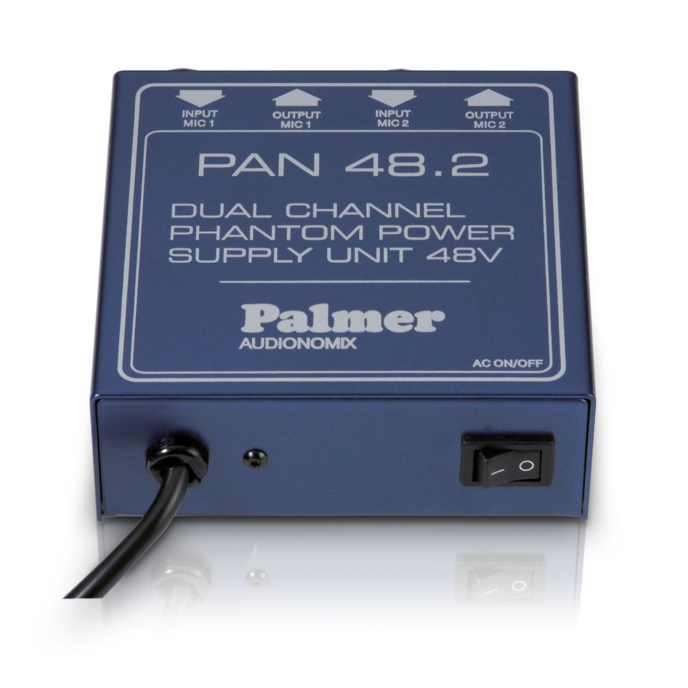 PALMER PAN48 PRO - 2-CHANNEL PHANTOM POWER SUPPLY