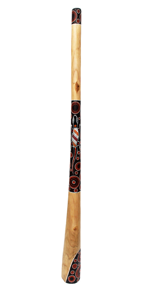 ROOTS PERCUSSION R-DT02 - PAINTED TECK DIDGERIDOO 150 CM (WITHOUT GIGBAG)