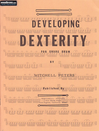 MITCHELL PETERS PETERS MITCHELL - DEVELOPING DEXTERITY FOR SNARE DRUM