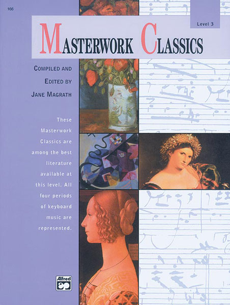 ALFRED PUBLISHING MAGRATH JANE - MASTERWORK CLASSICS LEVEL 3 + CD - PIANO