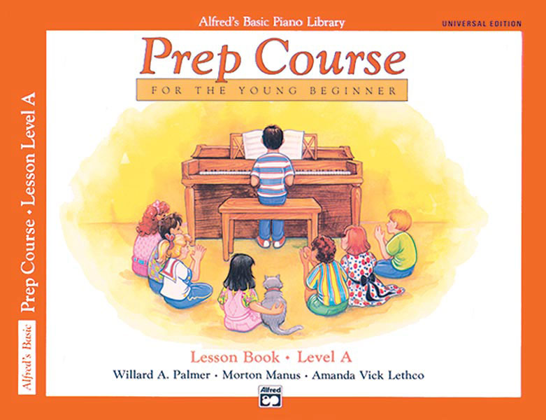 ALFRED PUBLISHING PALMER MANUS AND LETHCO - ALFRED PREP COURSE LESSON BOOK LEVEL A - PIANO
