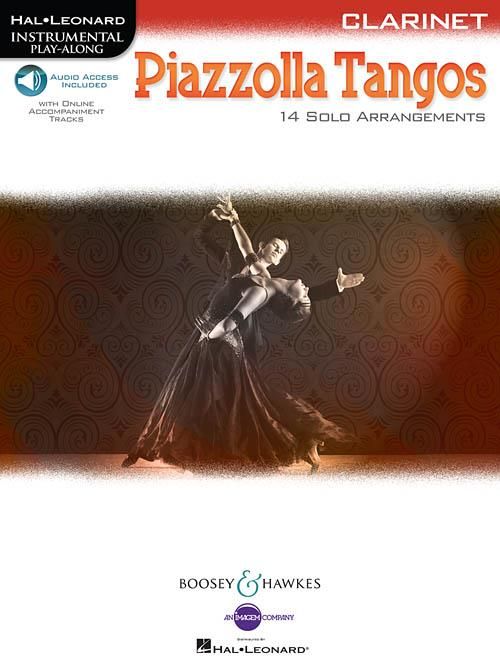 BOOSEY & HAWKES PIAZZOLLA TANGOS - CLARINETTE + AUDIO ONLINE