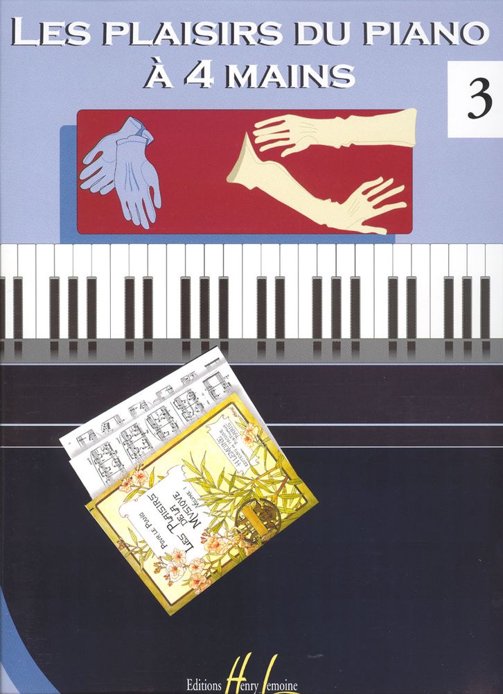 LEMOINE LES PLAISIRS DU PIANO À 4 MAINS VOL.3