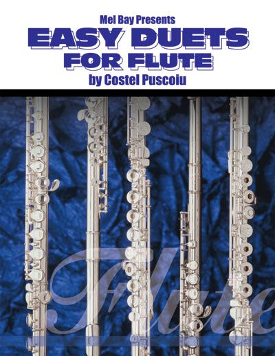 MEL BAY PUSCOIU COSTEL - EASY DUETS FOR FLUTE - FLUTE