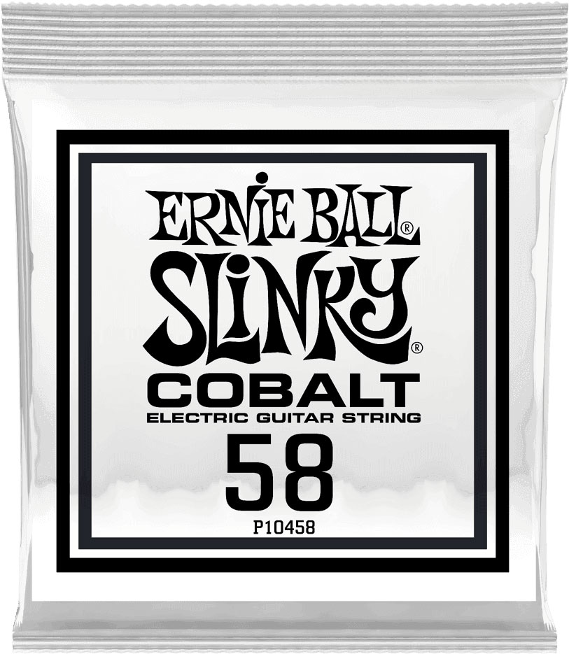 ERNIE BALL .058 COBALT WOUND ELECTRIC GUITAR STRINGS